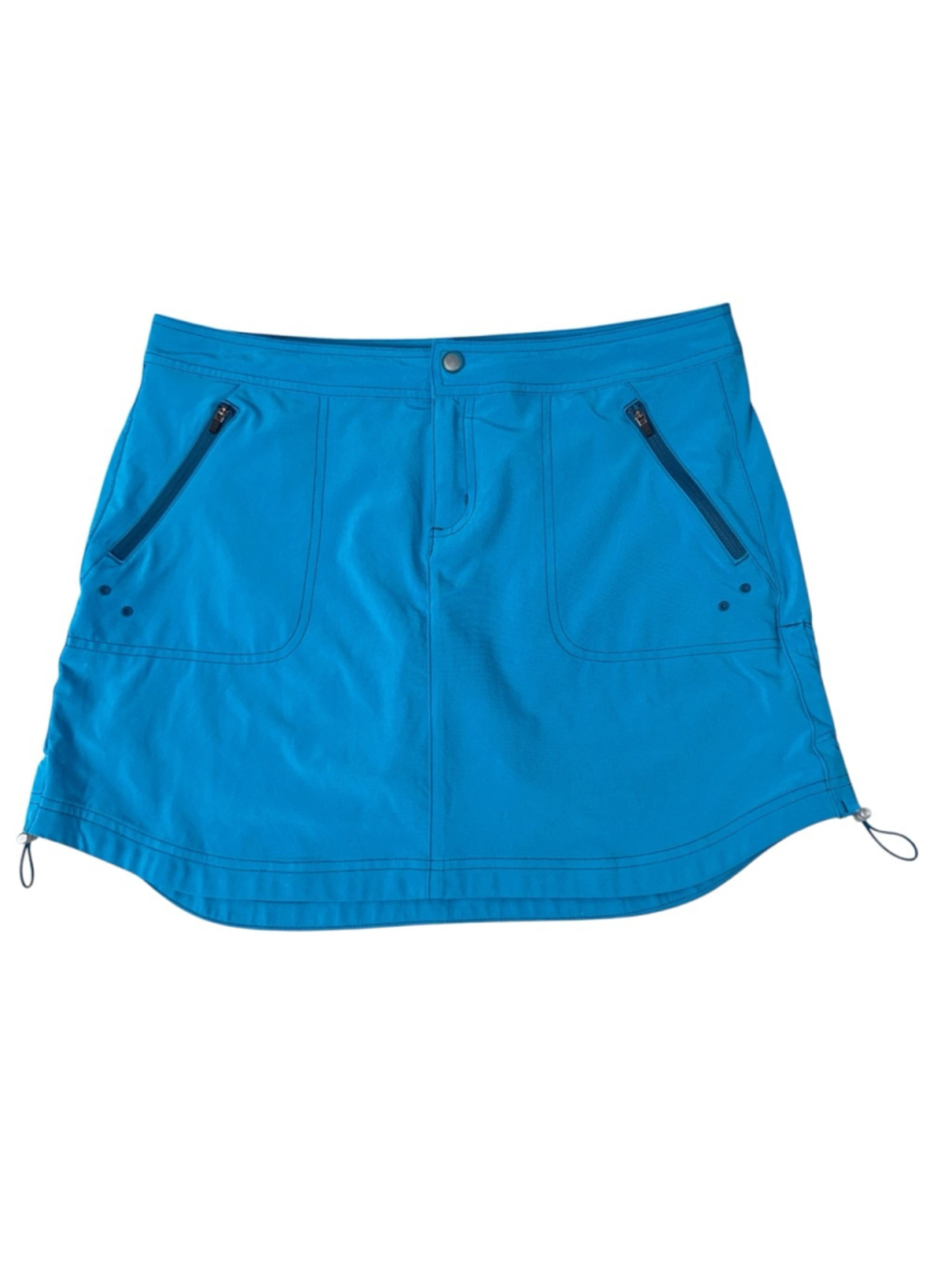 Title Nine Rogue Skort Blue Size 8 Athleisure Hiking Outdoor UPF 50+